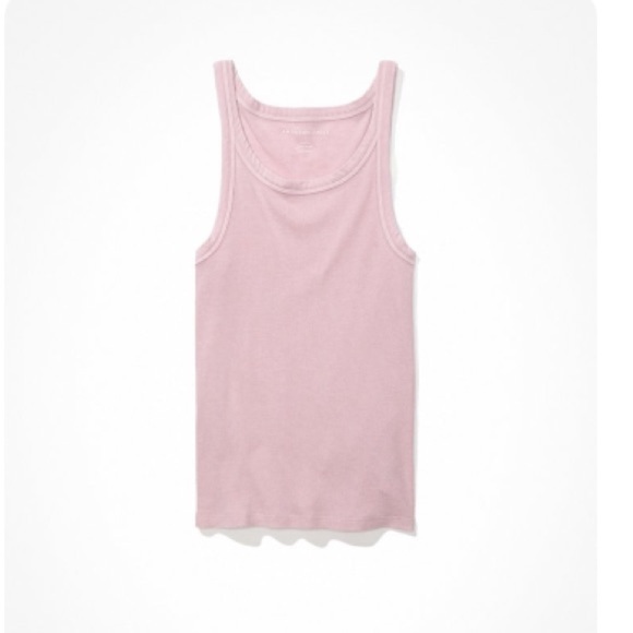 American Eagle Outfitters Tops - AE True Tank Top Ribbed Icy Lavender Purple XS